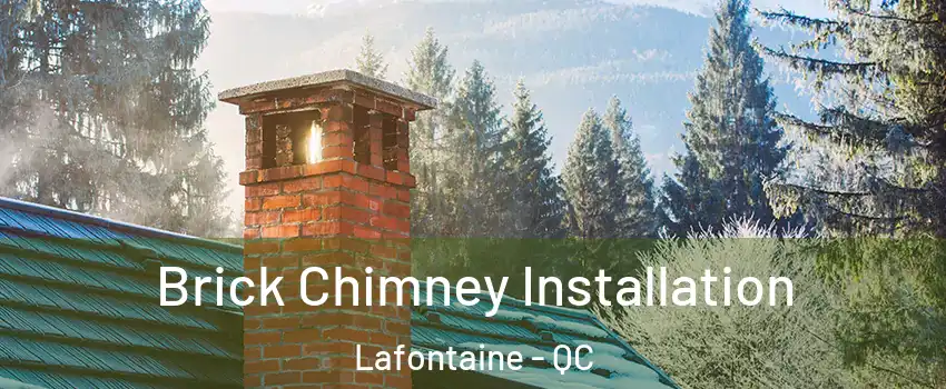  Brick Chimney Installation Lafontaine - QC