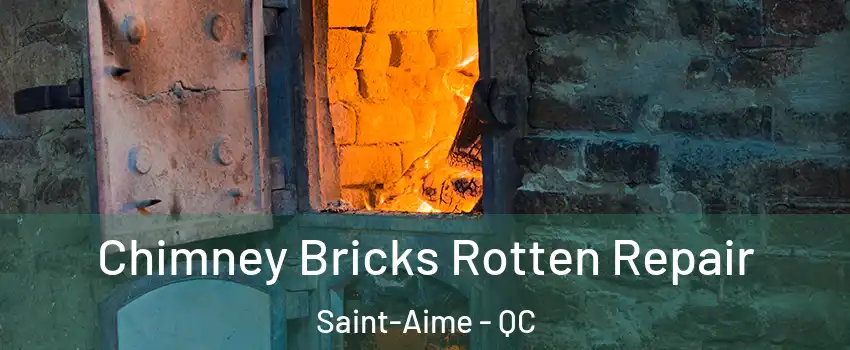  Chimney Bricks Rotten Repair Saint-Aime - QC