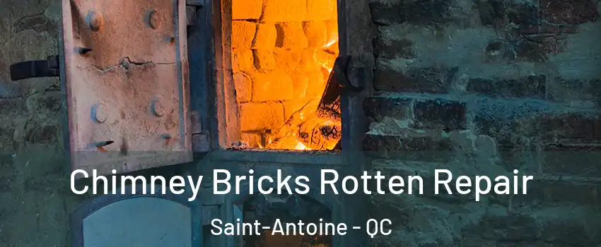  Chimney Bricks Rotten Repair Saint-Antoine - QC