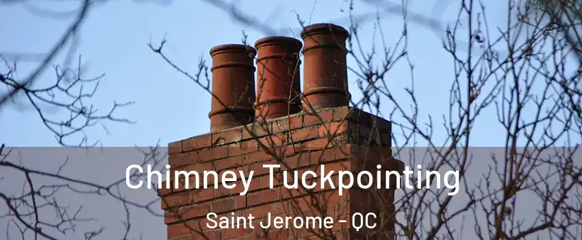  Chimney Tuckpointing Saint Jerome - QC