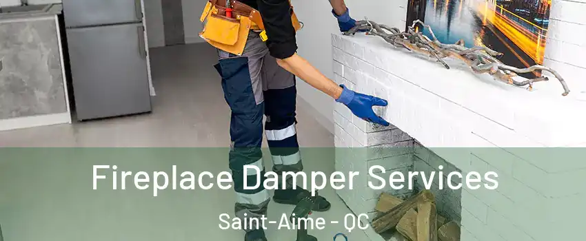  Fireplace Damper Services Saint-Aime - QC