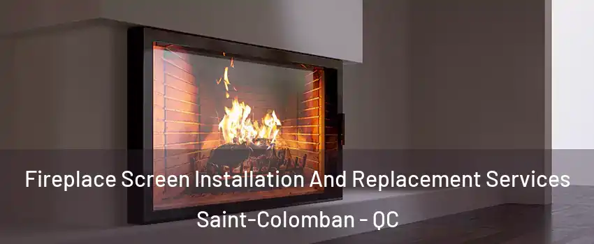 Fireplace Screen Installation And Replacement Services Saint-Colomban - QC