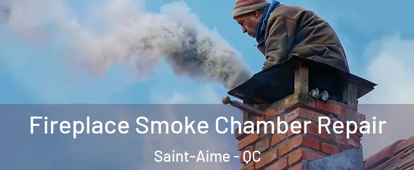  Fireplace Smoke Chamber Repair Saint-Aime - QC