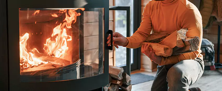 Residential Fireplace Ceramic Glass Installation in Saint Jerome, QC