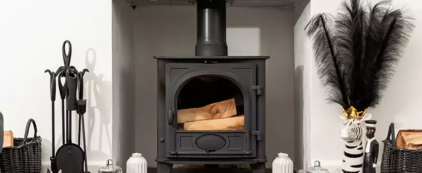 Thelin Hearth Products Providence Pellet Insert Fireplace Installation in Saint Jerome, QC