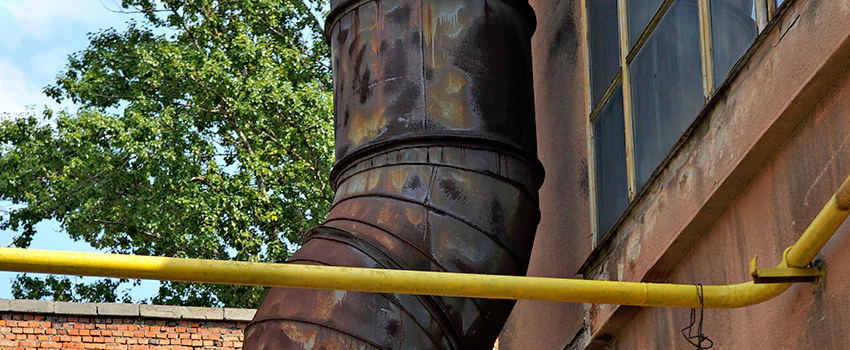 Lightning Protection Installation System for Industrial Chimneys in Saint Jerome, Quebec