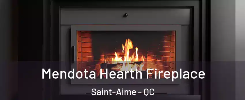 Mendota Hearth Fireplace Saint-Aime - QC