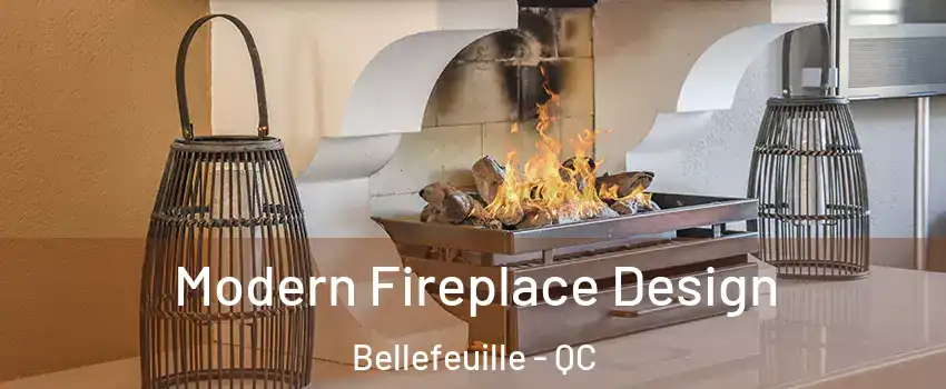  Modern Fireplace Design Bellefeuille - QC