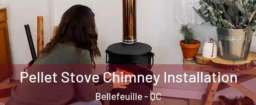  Pellet Stove Chimney Installation Bellefeuille - QC